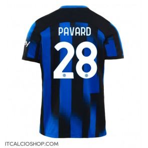 Inter Milan Benjamin Pavard #28 Prima Maglia 2023-24 Manica Corta